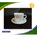 new design hot sale ceramic coffee cup and saucer,porcelain cup and saucer